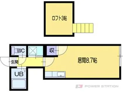 Luxe(リュクス)文京台【1階】の間取り