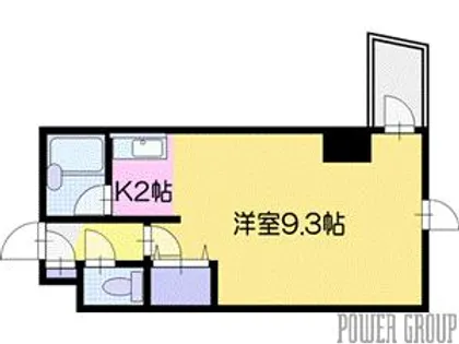 ハイコート文京台ウエスト【7階】の間取り