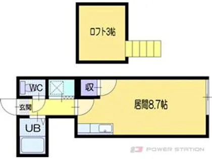 Luxe(リュクス)文京台【1階】の間取り
