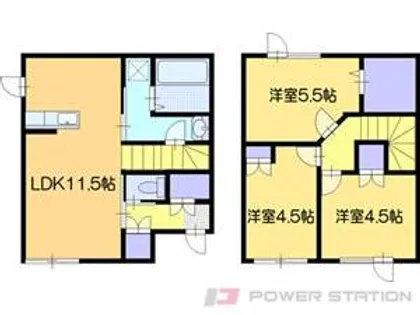シェーンフラット620B【1階】の間取り