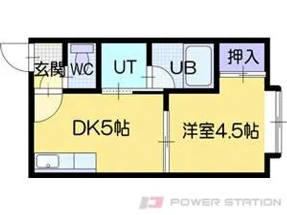 パークハイツ【1階】の間取り