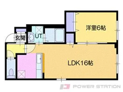 サニーガーデン【1階】の間取り