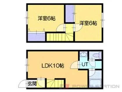 アメニティ清水【1階】の間取り