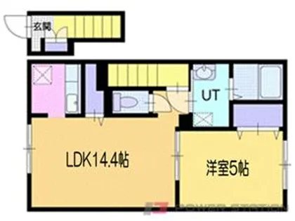 ステラA【2階】の間取り