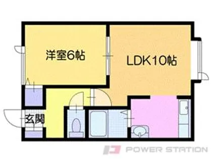 ユイットメゾン【1階】の間取り