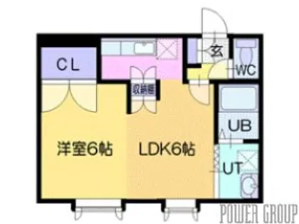 グラジオラス(旧 ステーシア)【4階】の間取り