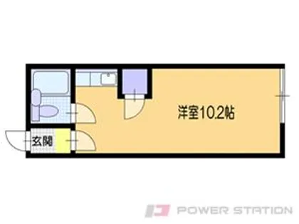 ファインヒル最上【1階】の間取り