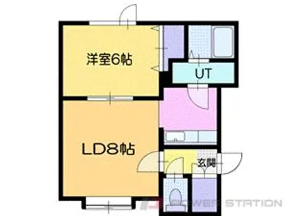 M&S8810【1階】の間取り