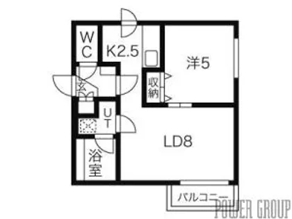 パサパ【2階】の間取り