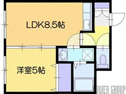 ビックモロ【3階】の間取り