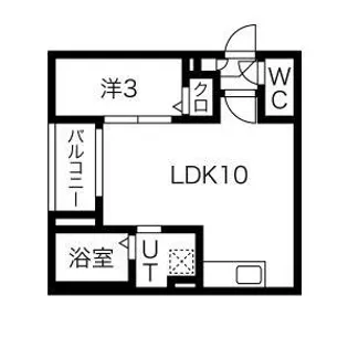 Warren hoshizakiⅡ【1階】の間取り