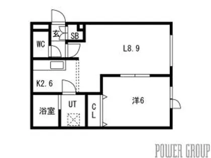 グランデール【1階】の間取り