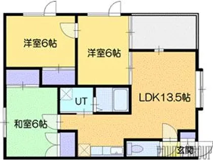 アーバンライフK【1階】の間取り