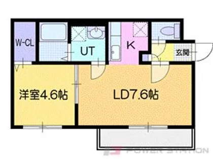 シリウスⅡ【4階】の間取り
