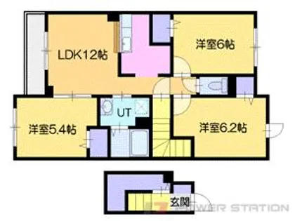 イルミオII【2階】の間取り