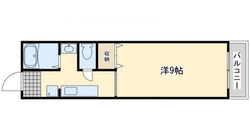 プリンスヴィラ【105号室】の間取り