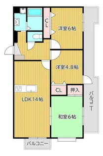 Etrange【8階】の間取り