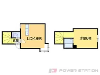 コンフォートA【1階】の間取り