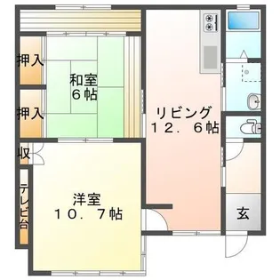 福岡県北九州市八幡西区町上津役西2丁目【一戸建】の間取り