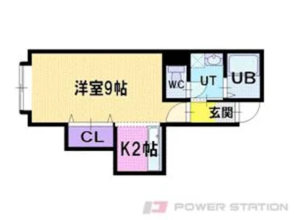 ランドマーク文京台B【2階】の間取り