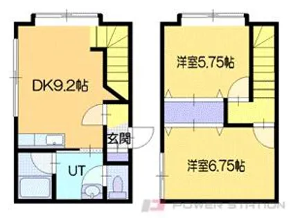 チャンティックトコ【1階】の間取り