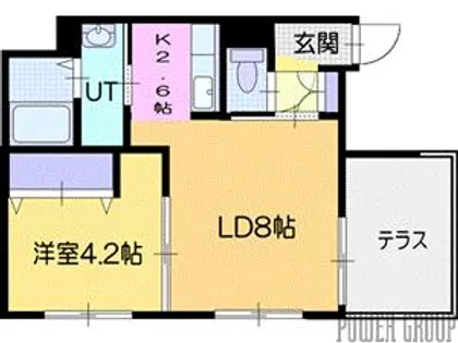 仮)黄金北3丁目A棟【1階】の間取り