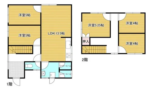 福岡県北九州市八幡西区春日台3丁目【一戸建】の間取り