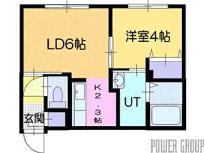 仮)黄金北3丁目A棟【1階】の間取り
