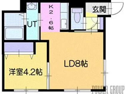 仮)黄金北3丁目A棟【4階】の間取り