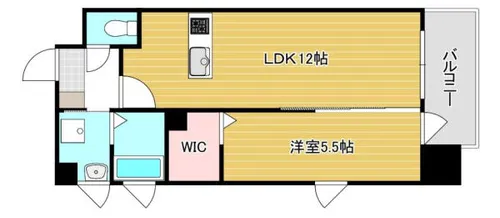 Muu.黒崎【10階】の間取り