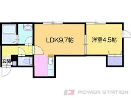 ステラアニマート【2階】の間取り