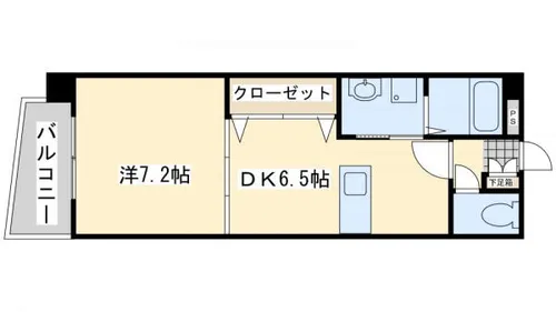 ジュウィール西王子【3階】の間取り