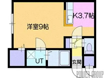 セレストコリーヌ【1階】の間取り