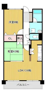 アプローズ陣原駅【205号室】の間取り