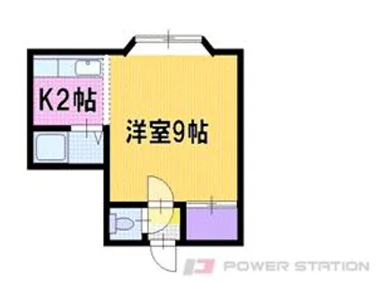 トークフラット文京台【2階】の間取り