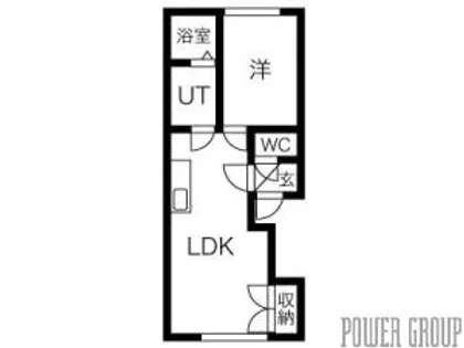 コモド東雲【2階】の間取り