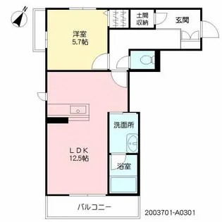 SHAMAISON GRANF【3階】の間取り