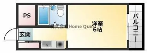 ラフォーレ菱屋西Ⅱ【1階】の間取り