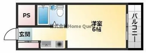 ラフォーレ菱屋西Ⅱ【201号室】の間取り