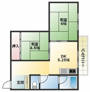 マエダマンション【3階】の間取り
