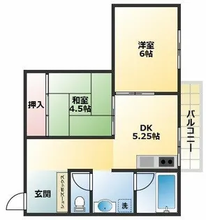 マエダマンション【3階】の間取り