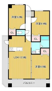 オロマーレ浅川【2階】の間取り