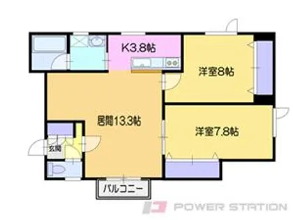フルハウス【2階】の間取り