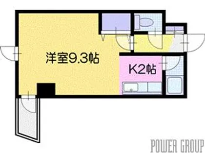 ハイコート文京台ウエスト【1階】の間取り