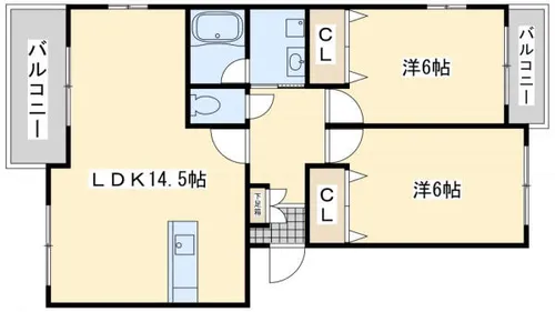 メゾン森下駅前【302号室】の間取り