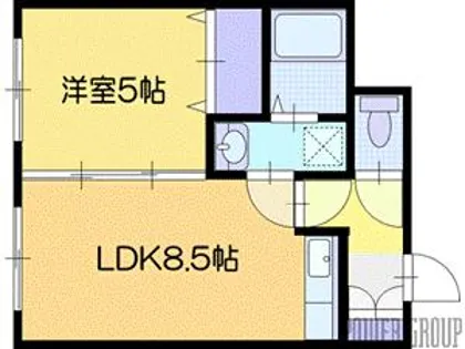 ビックモロ【3階】の間取り