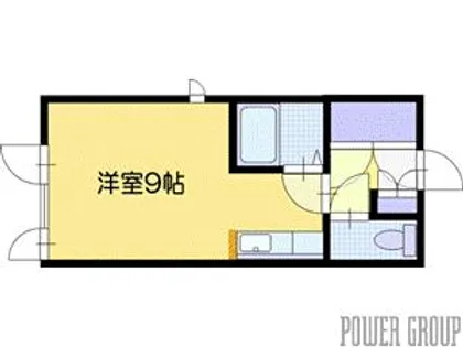 カーサーオーロックス壱番館【1階】の間取り