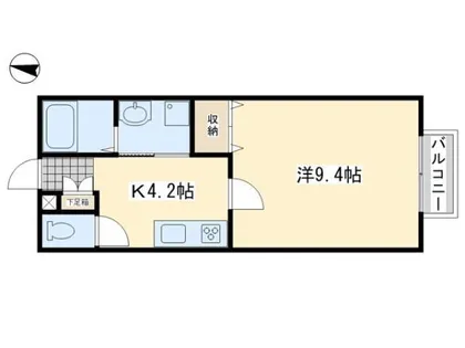 GreenGables光華【1階】の間取り
