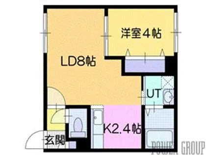 フォレストR-V【3階】の間取り