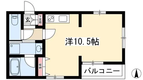 EASTWOODPALACE【1階】の間取り